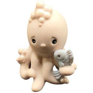 NIB PRECIOUS MOMENTS Vtig "I Only Have Arms for You" Octopus Holding Fish 1992